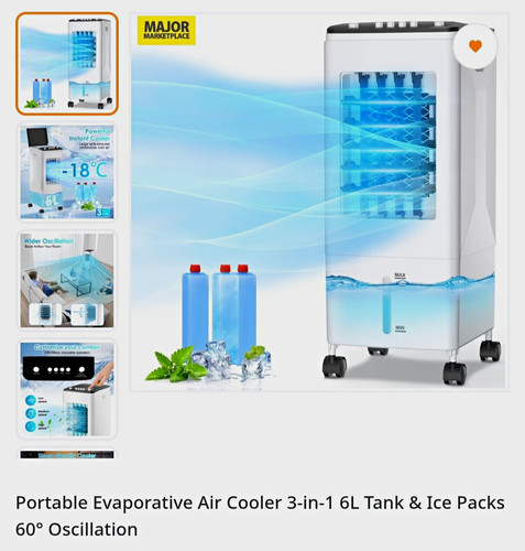 Portable evaporative air - evaporative,