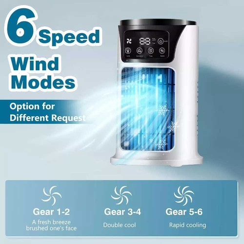Speeds portable air - 6-speeds,