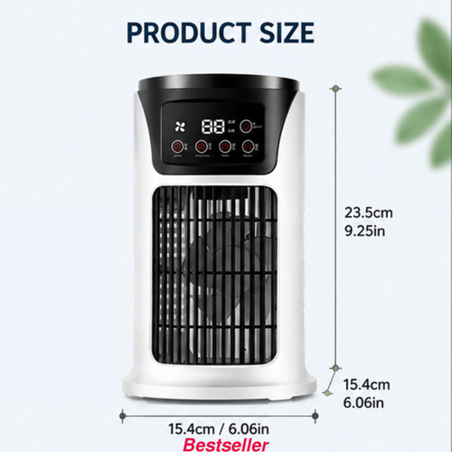 Speeds portable air cooler - 6-speeds,