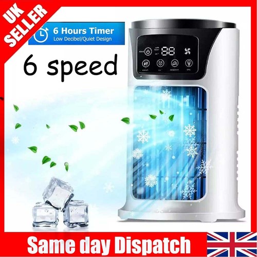 Speeds portable air cooler - 6-speeds,